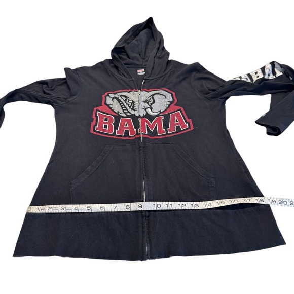 Alabama Crimson Tide Front Zip Hoodie Size XL - Picture 5 of 5